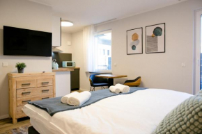 LUX APT - Self-Checkin, Kü, Klima, Arbeitsplatz, Parken